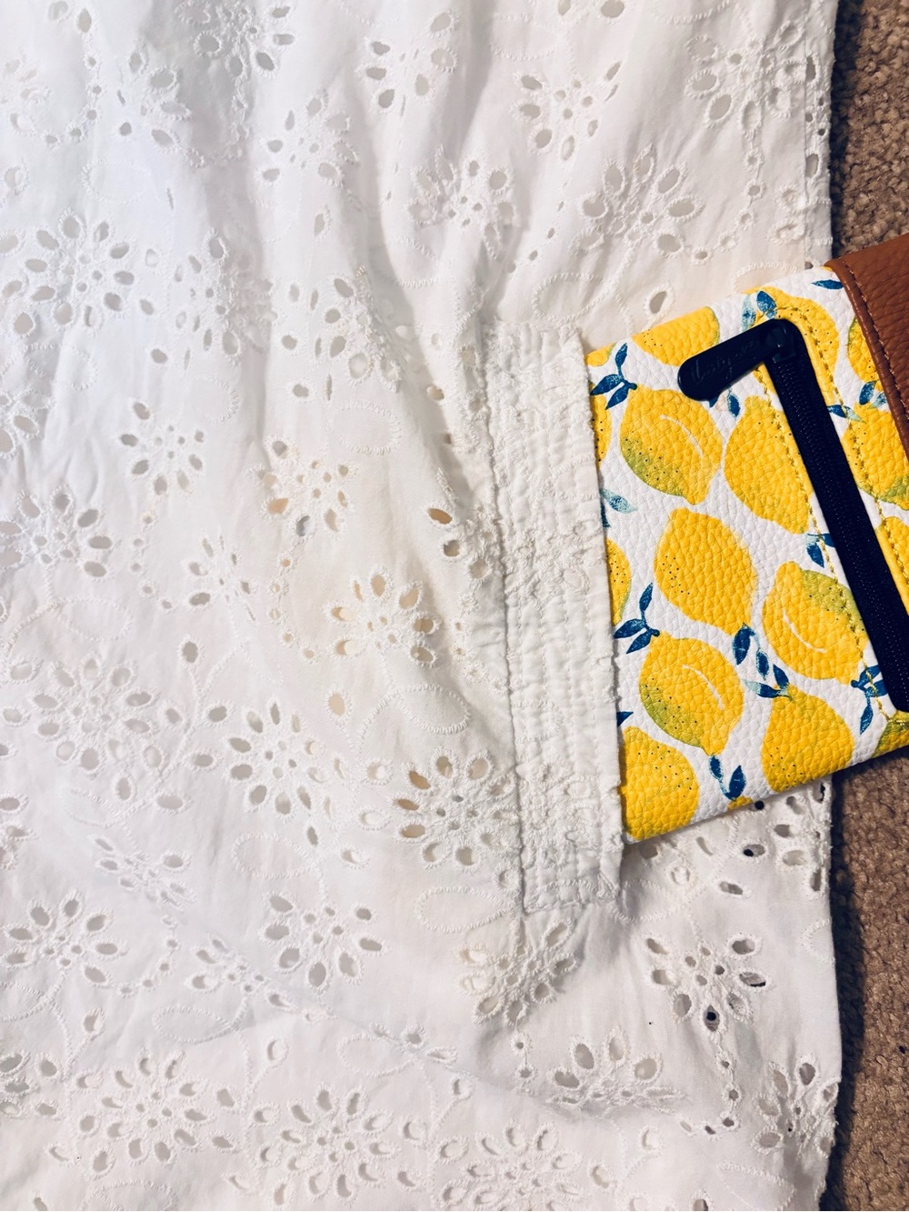 J. Crew White Eyelet Midi Tank Dress - Picture 4 of 6